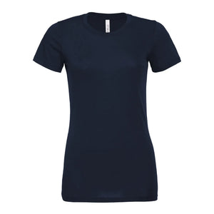 T-shirt Women' Relaxed Jersey Short Sleeve blu / S - personalizzabile con logo