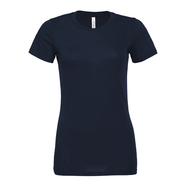 T-shirt Women' Relaxed Jersey Short Sleeve blu / S - personalizzabile con logo