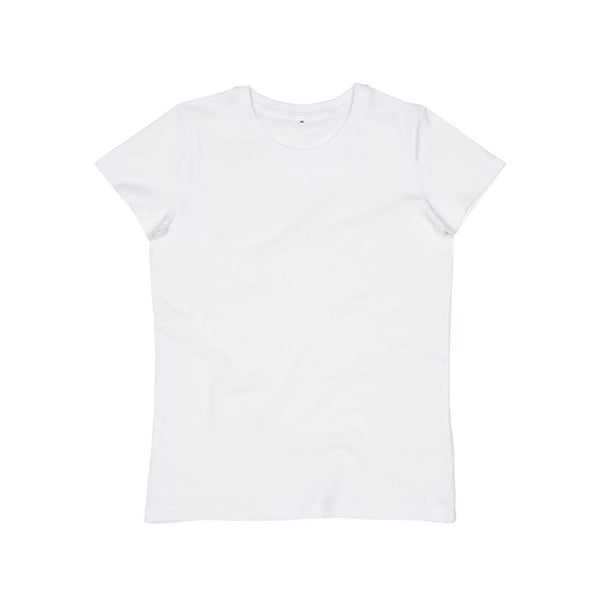 T-shirt Women's Essential Organic T bianco / XS - personalizzabile con logo