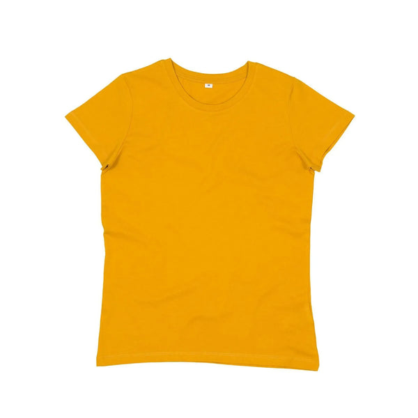 T-shirt Women's Essential Organic T giallo / XS - personalizzabile con logo