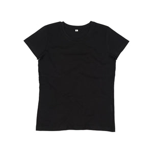 T-shirt Women's Essential Organic T nero / XS - personalizzabile con logo