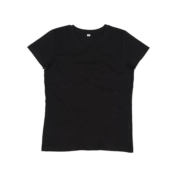 T-shirt Women's Essential Organic T nero / XS - personalizzabile con logo