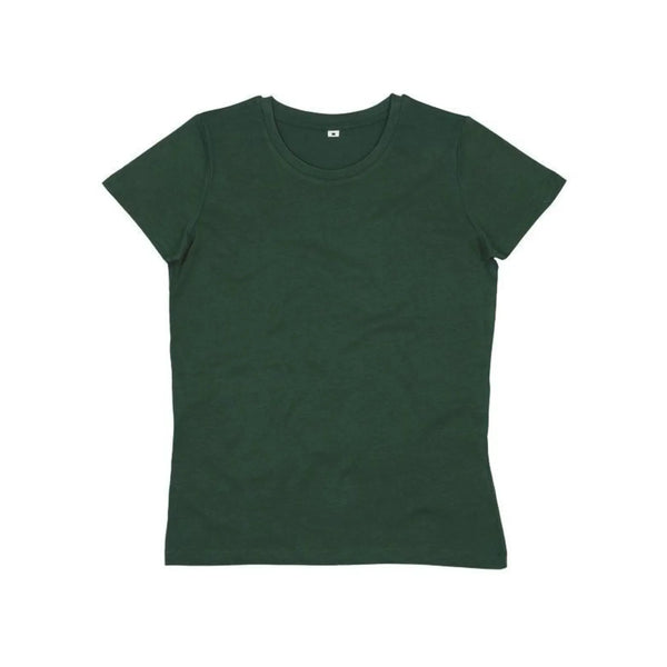T-shirt Women's Essential Organic T verde / XS - personalizzabile con logo