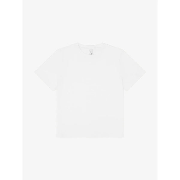 T-shirt Women's Heavy Boxy bianco / XS - personalizzabile con logo