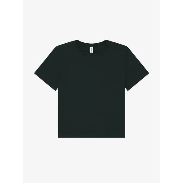 T-shirt Women's Heavy Boxy verde / XS - personalizzabile con logo
