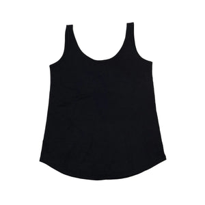 T-shirt Women's Loose Fit Vest nero / XS - personalizzabile con logo