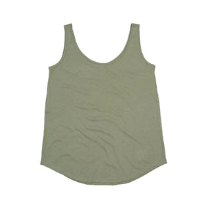 T-shirt Women's Loose Fit Vest verde / S - personalizzabile con logo