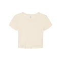 T-shirt Women's Micro Rib Baby beige / XS - personalizzabile con logo