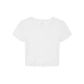 T-shirt Women's Micro Rib Baby bianco / XS - personalizzabile con logo