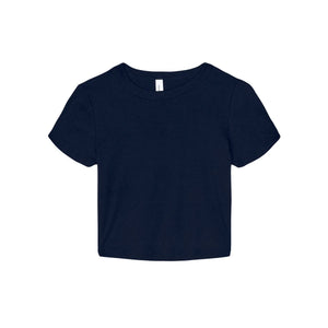 T-shirt Women's Micro Rib Baby blu / XS - personalizzabile con logo