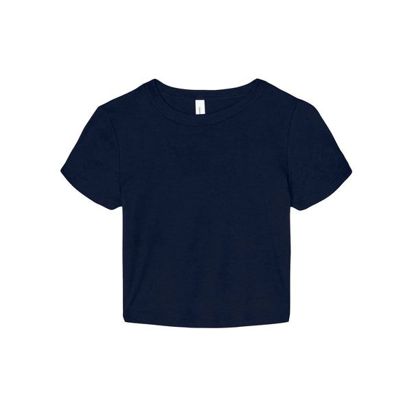 T-shirt Women's Micro Rib Baby blu / XS - personalizzabile con logo