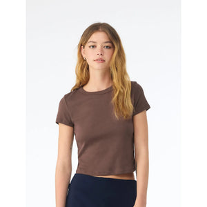 T-shirt Women's Micro Rib Baby - personalizzabile con logo