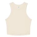 T-shirt Women's Micro Rib Racer Tank beige / XS - personalizzabile con logo