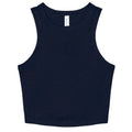 T-shirt Women's Micro Rib Racer Tank blu / XS - personalizzabile con logo