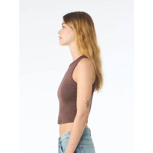 T-shirt Women's Micro Rib Racer Tank - personalizzabile con logo