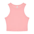 T-shirt Women's Micro Rib Racer Tank rosa / XS - personalizzabile con logo