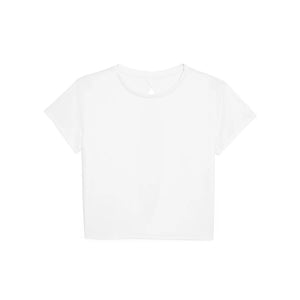 T-shirt Women'S Open Back T bianco / XS - personalizzabile con logo