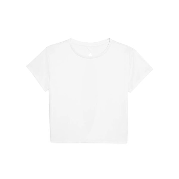 T-shirt Women'S Open Back T bianco / XS - personalizzabile con logo