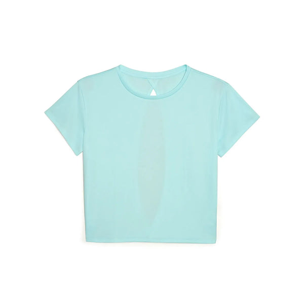 T-shirt Women'S Open Back T verde / XS - personalizzabile con logo