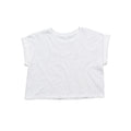 T-shirt Women's Organic Crop Top T bianco / XS - personalizzabile con logo