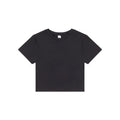 T-shirt Women’s Recycled Cropped T nero / XS - personalizzabile con logo