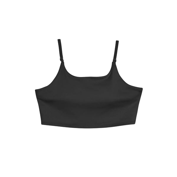 T-shirt Women's Recycled Tech Sport Bra nero / XS - personalizzabile con logo