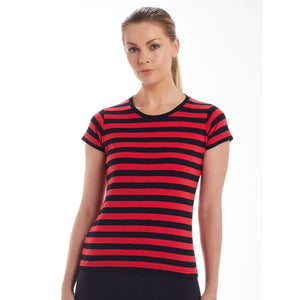 T-shirt Women' Stripy T - personalizzabile con logo