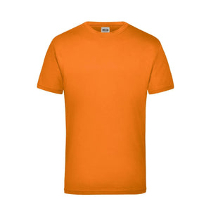 T-shirt Workwear-t Men arancione / S - personalizzabile con logo