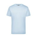 T-shirt Workwear-t Men azzurro / S - personalizzabile con logo