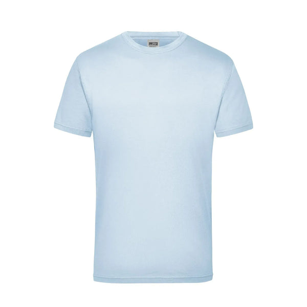 T-shirt Workwear-t Men azzurro / S - personalizzabile con logo