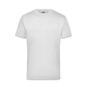T-shirt Workwear-t Men bianco / S - personalizzabile con logo