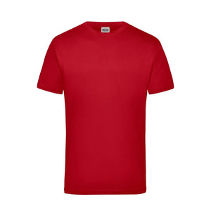 T-shirt Workwear-t Men rosso / S - personalizzabile con logo