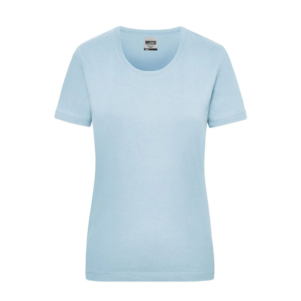 T-shirt Workwear-t Women azzurro / S - personalizzabile con logo