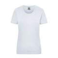 T-shirt Workwear-t Women bianco / S - personalizzabile con logo