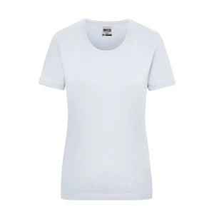 T-shirt Workwear-t Women bianco / S - personalizzabile con logo