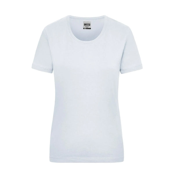 T-shirt Workwear-t Women bianco / S - personalizzabile con logo