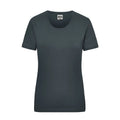 T-shirt Workwear-t Women grigio / S - personalizzabile con logo