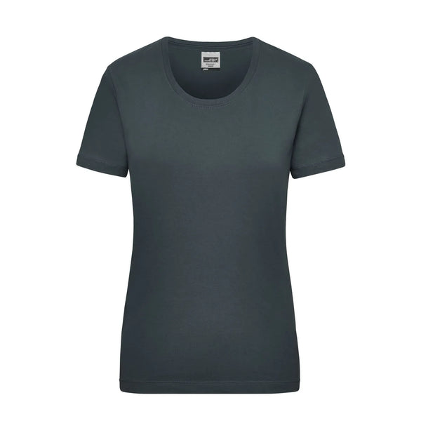 T-shirt Workwear-t Women grigio / S - personalizzabile con logo