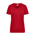 T-shirt Workwear-t Women rosso / S - personalizzabile con logo