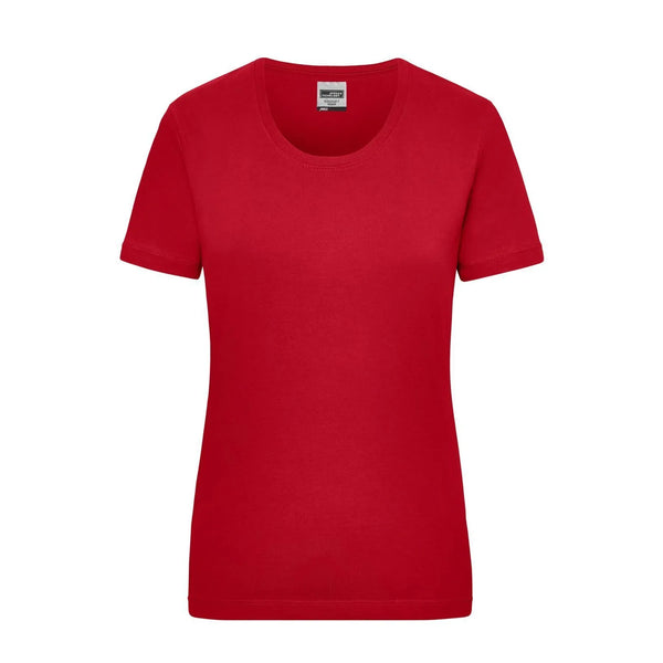 T-shirt Workwear-t Women rosso / S - personalizzabile con logo