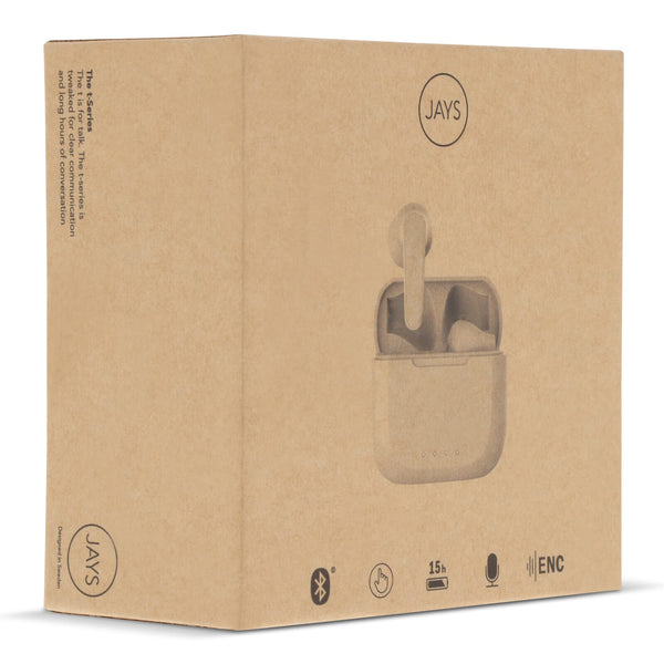 T00258 | Auricolari Bluetooth Jays T-Five Bianco - personalizzabile con logo