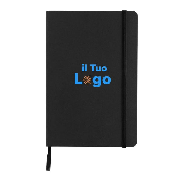 Taccuino A5 crafstone in carta kraft e pietra riciclati - personalizzabile con logo