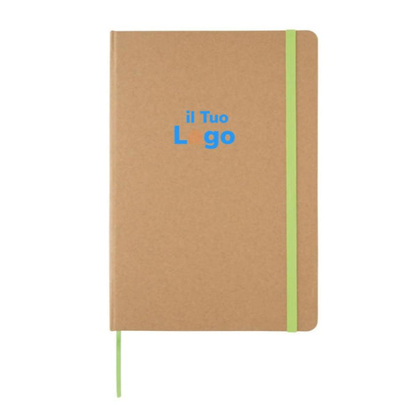 Taccuino A5 ecologico - personalizzabile con logo