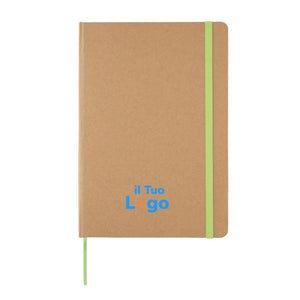 Taccuino A5 ecologico - personalizzabile con logo