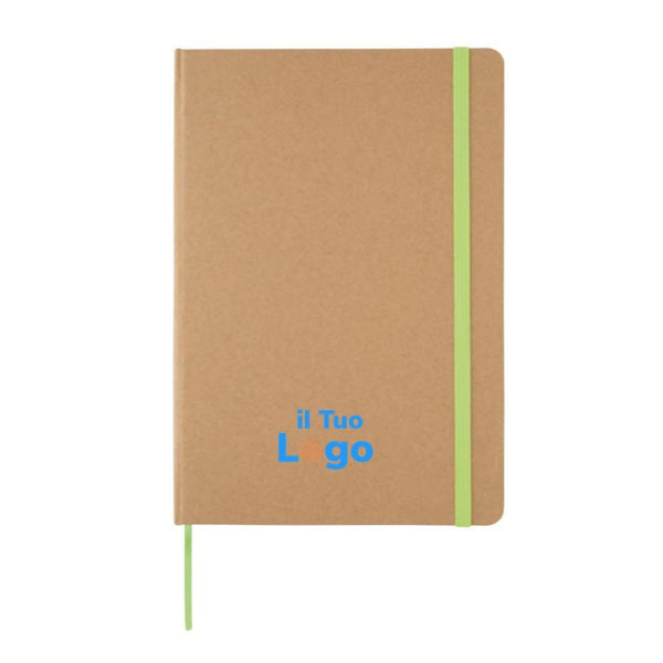 Taccuino A5 ecologico - personalizzabile con logo