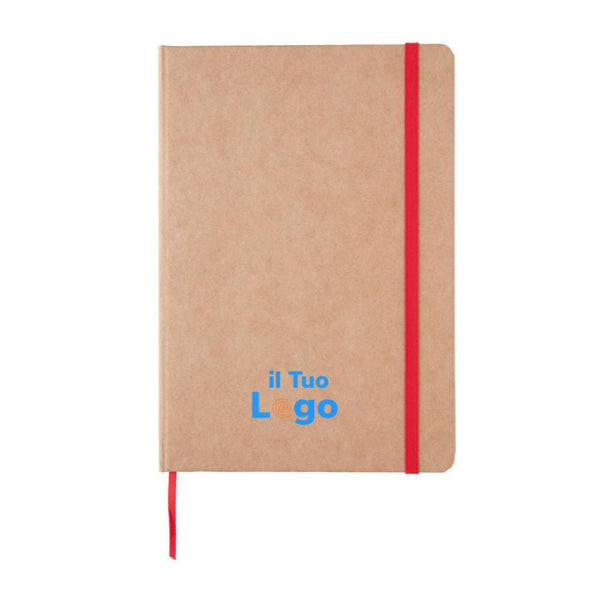Taccuino A5 ecologico - personalizzabile con logo