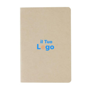 Taccuino A5 Elowen tree free marrone - personalizzabile con logo