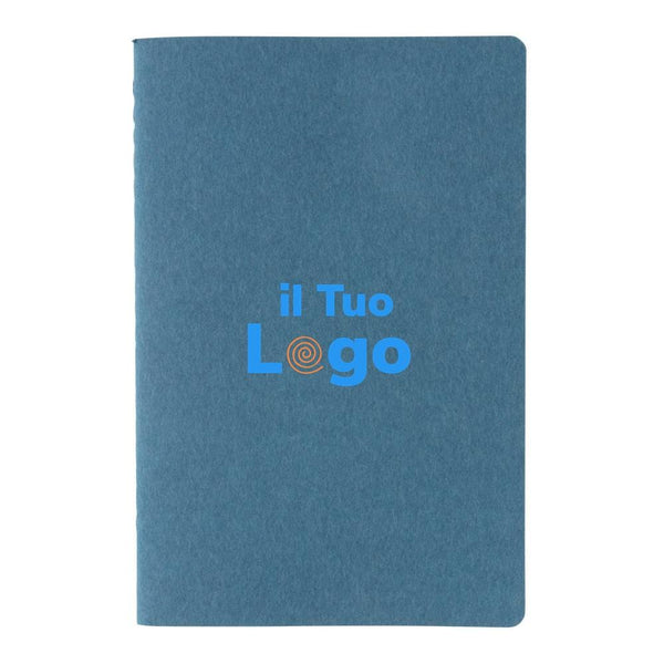 Taccuino A5 FSC® con copertina morbida - personalizzabile con logo