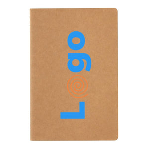 Taccuino A5 FSC® con copertina morbida - personalizzabile con logo