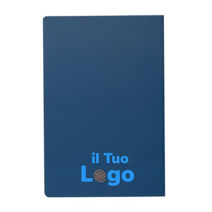 Taccuino A5 Impact con copertina morbida e carta di pietra colorato - personalizzabile con logo